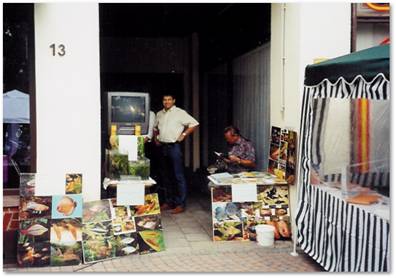 Stand zum Pegauer Stadtfest